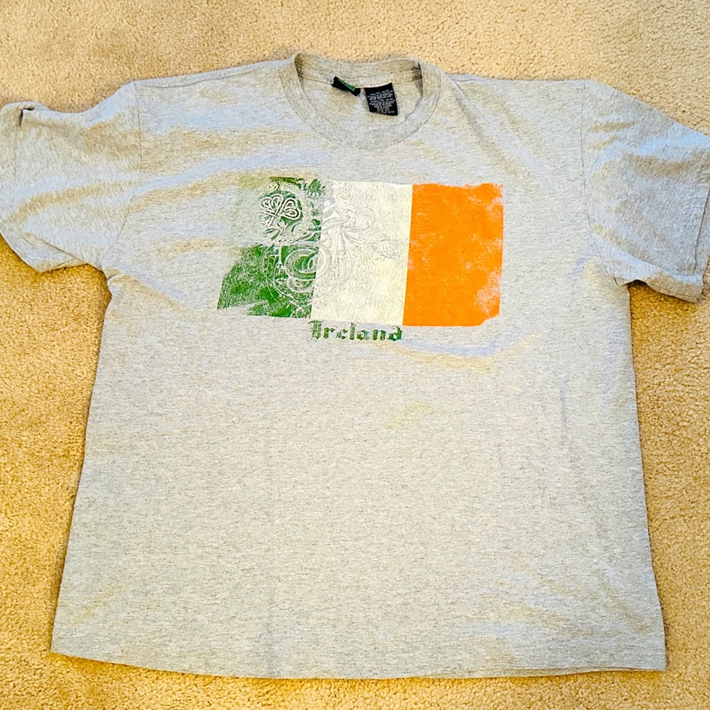 👕Three for $18 T-Shirt Sale Ireland Celtic Flag Tee Shirt
